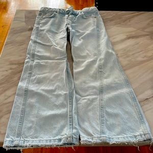Zara wide leg jeans size 8